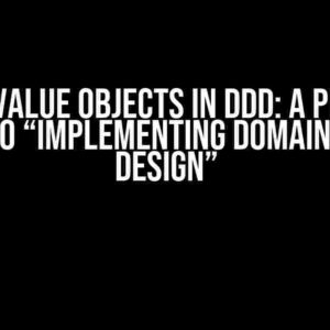 Testing Value Objects in DDD: A Practical Guide to “Implementing Domain Driven Design”